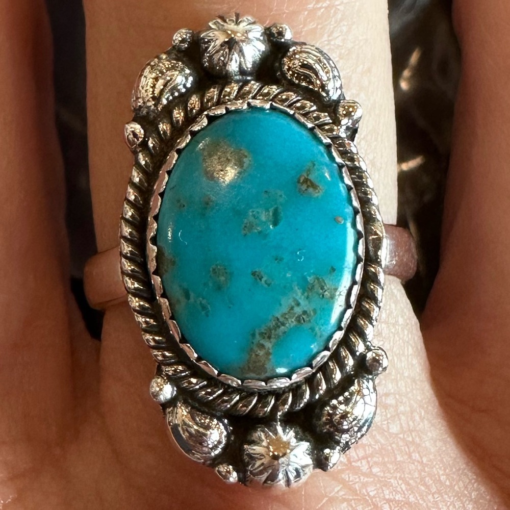 Morenci turquoise adjustable band